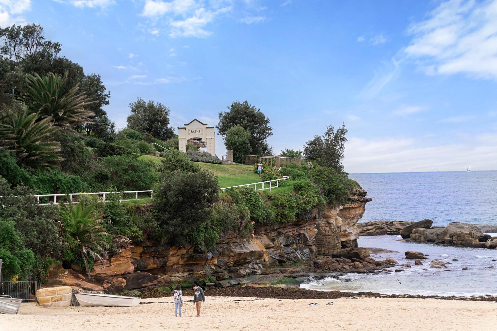 Modern 1Br Abode With Courtyard Steps To The Beach Cité de Cité de Sydney Extérieur photo
